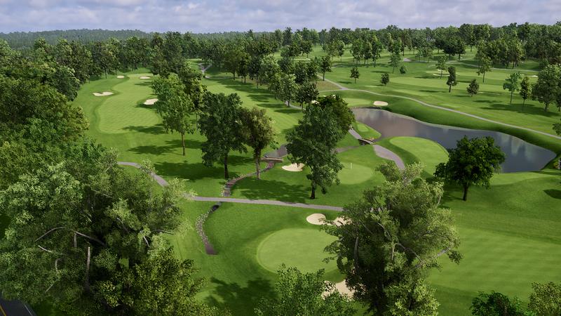 Canoe Brook Country Club on the Trackman simulator