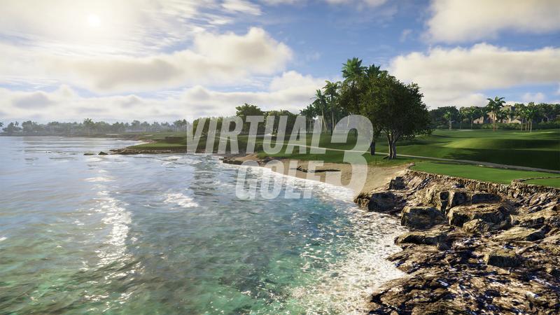 Casa de Campo, Teeth of the Dog on the Trackman simulator