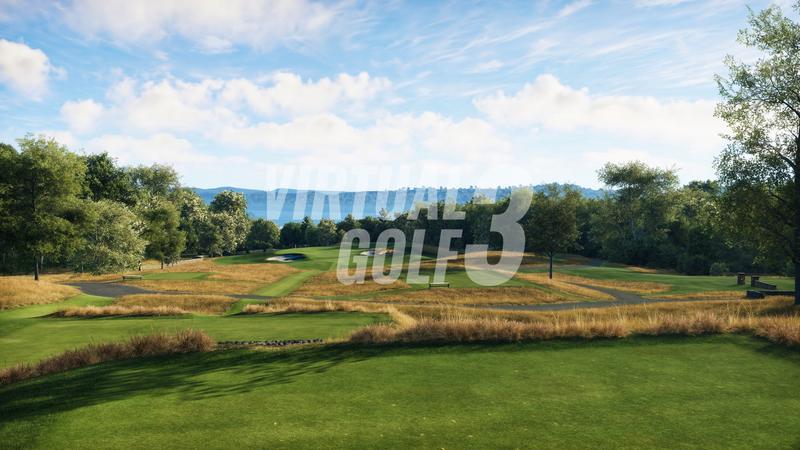 Hudson National on the Trackman simulator