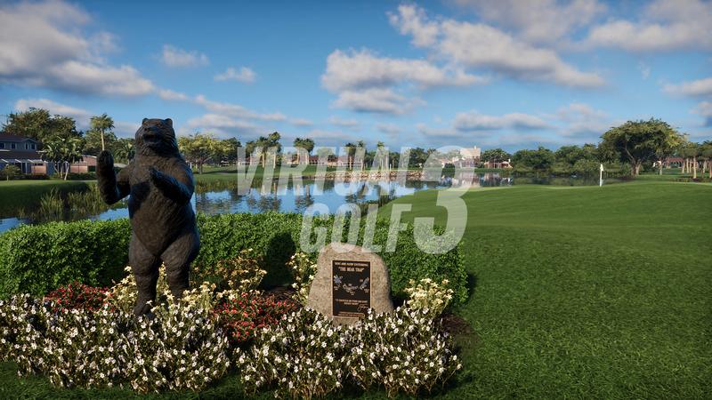 PGA National on the Trackman simulator