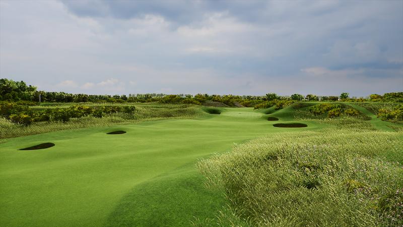 Royal Troon on the Trackman simulator